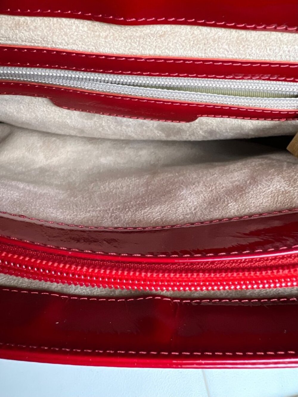 Massimo Zardi Italian Patent Leather Bag - Picture 11 of 15